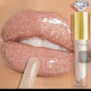 Sparkling Lip Gloss - Glittering Pink